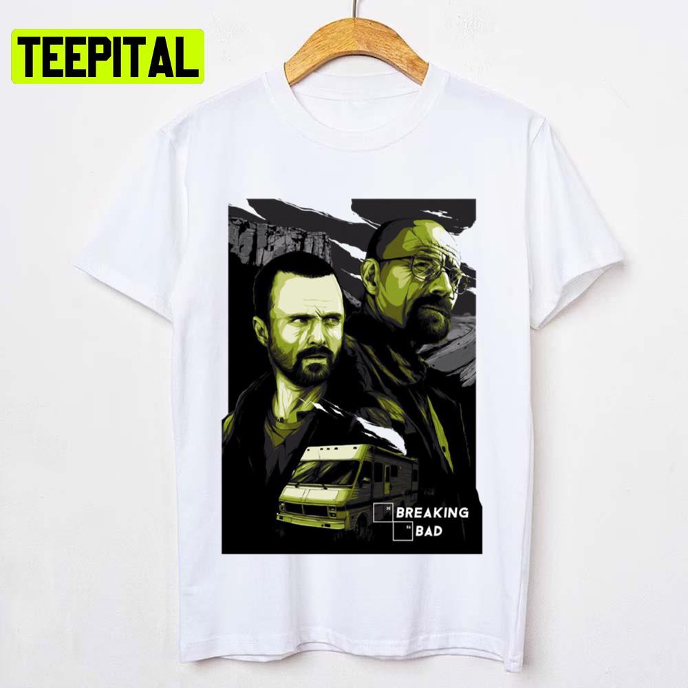 Season 1 Heisenberg And Jesse Pinkman Breaking Bad Duo Unisex T-Shirt