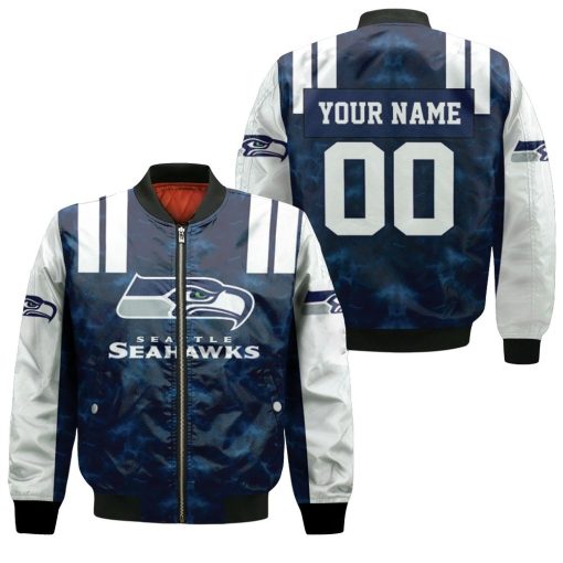 Seattle Seahawks Nfl For Seahawks Fan 3d Personalized 1 Bomber Jacket