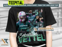 Sebastian Vettel Aston Martin 90s Vintage Trending Unisex Shirt