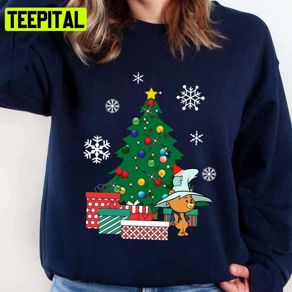 Shag Rugg Around The Christmas Trees Hillbilly Bears Design Unisex Sweatshirt