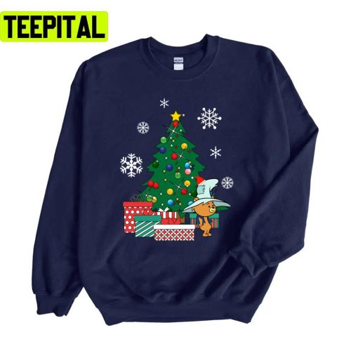 Shag Rugg Around The Christmas Trees Hillbilly Bears Design Unisex Sweatshirt