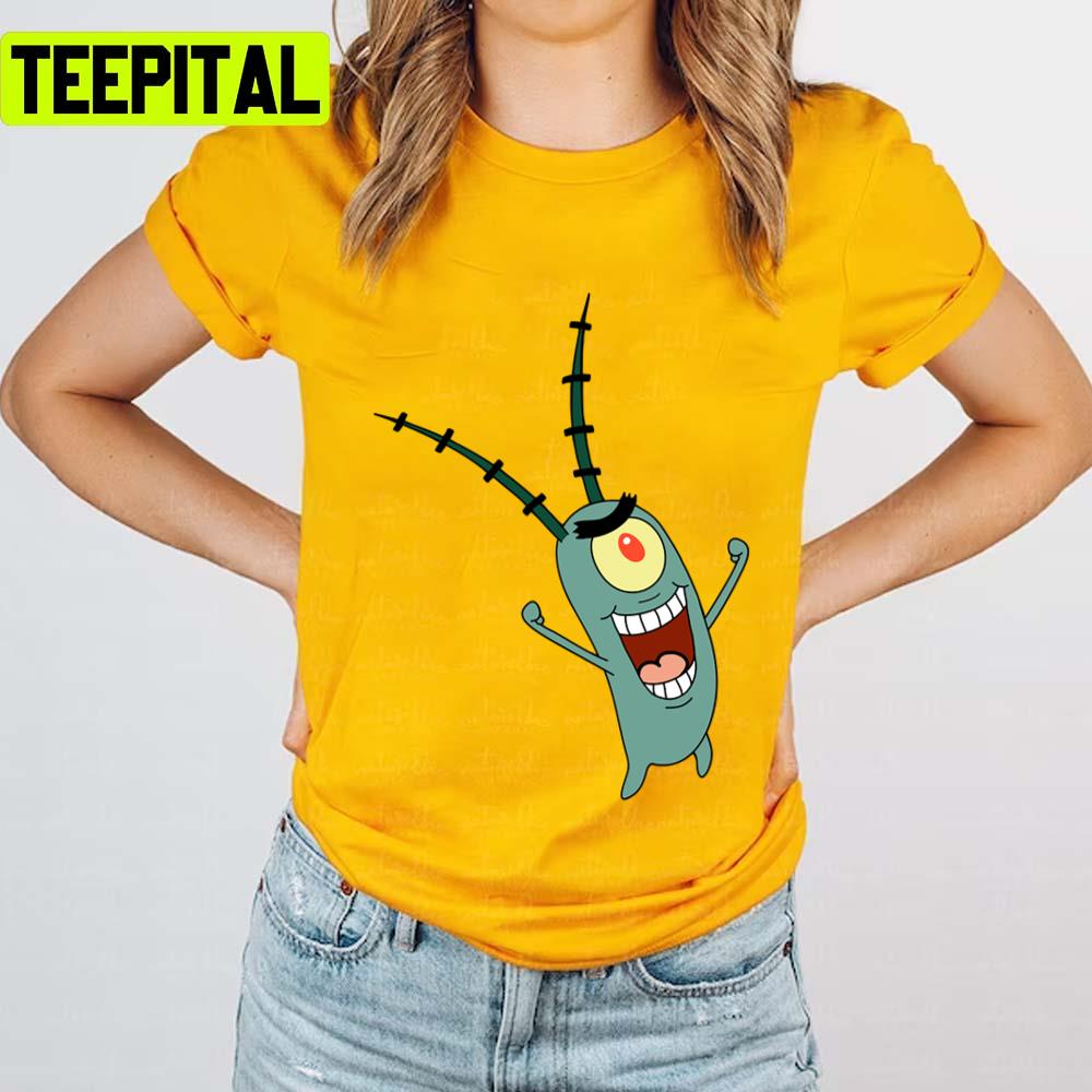 Sheldon J Plankton Spongebob Squarepants Unisex T-Shirt