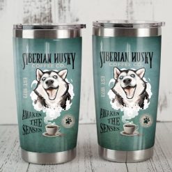 Siberian Husky Dog Coffee Company Stainless Steel Cup