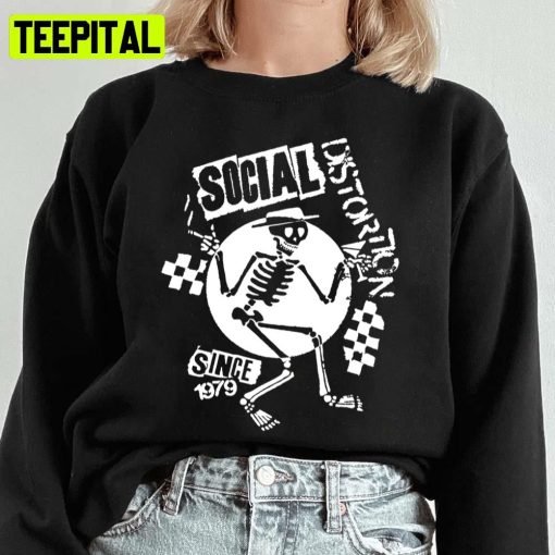 Since 979 Social Distortion Tour The Skeleton Unisex Sweatshirt