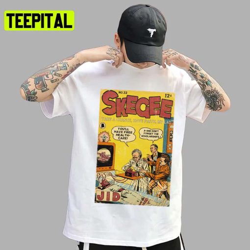 Skegee Comic Book Parody Rapper Jid Unisex T-Shirt