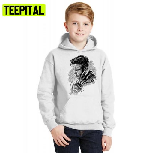 Sketch Art Hugh Jackmans Logan Hoodie