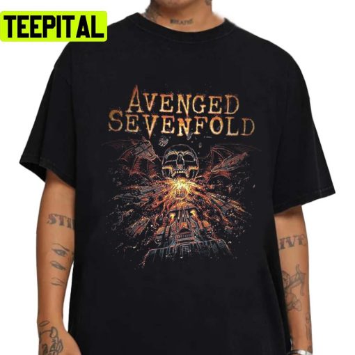 Skull Nightmare Avenged Sevenfold Band Unisex Sweatshirt