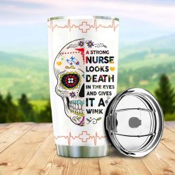 Skull Nurse Stainless Steel Cup