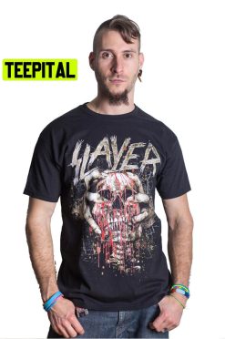 Slayer Head Crush Tom Araya Thrash Metal Trending Unisex Shirt