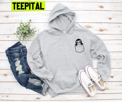 Sloth Pocket Trending Unisex Hoodie