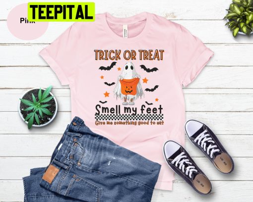 Smell My Feet Trick Or Treat HalloweenTrending Unisex Shirt