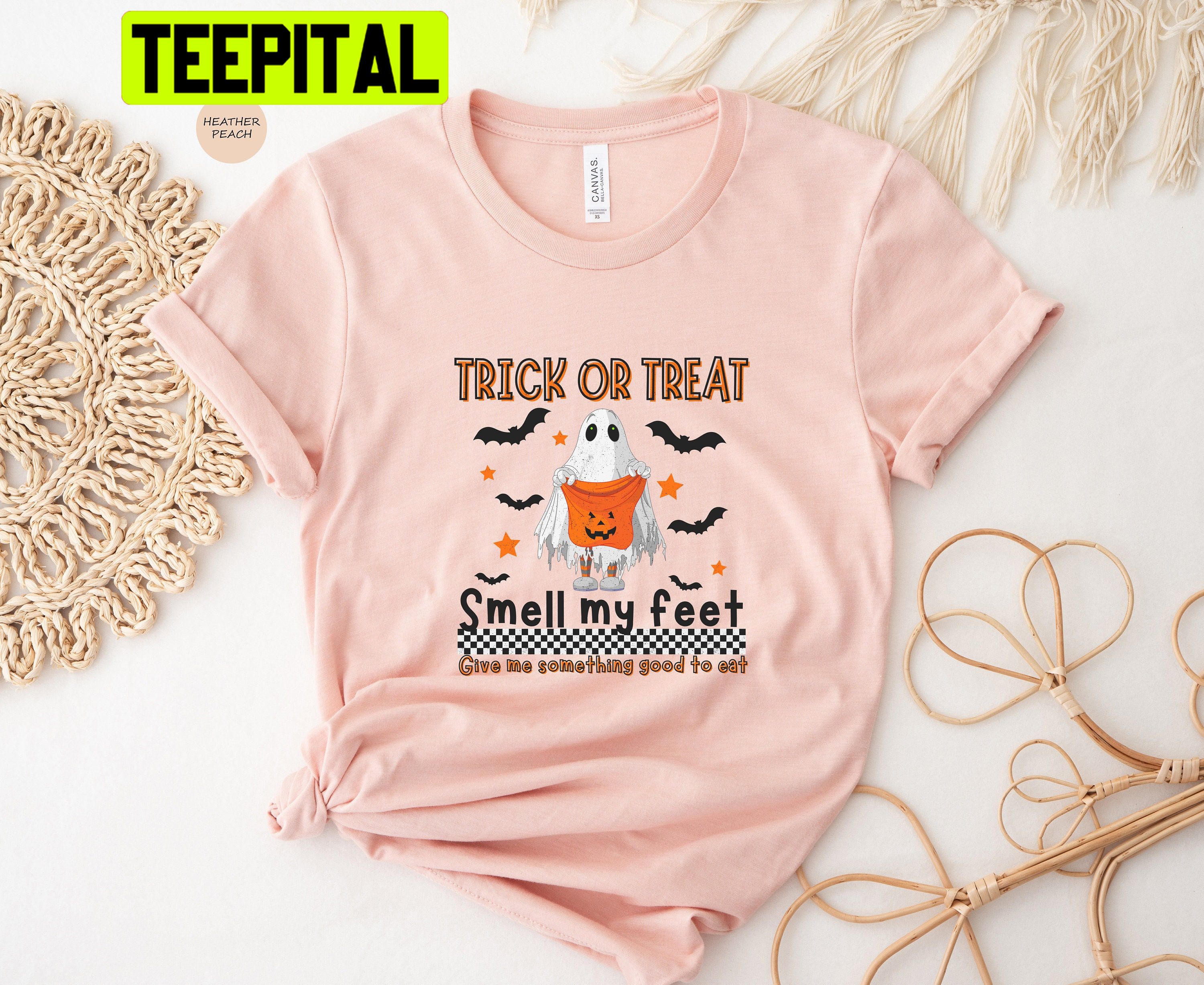 Smell My Feet Trick Or Treat HalloweenTrending Unisex Shirt