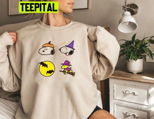 Snoopy Halloween Cute Fall Snoopy Peanuts Trending Unisex Shirt