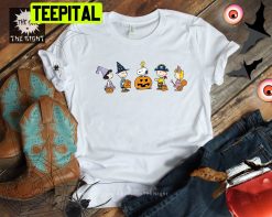 Snoopy Junk Food Peanuts Halloween Trending Unisex Shirt