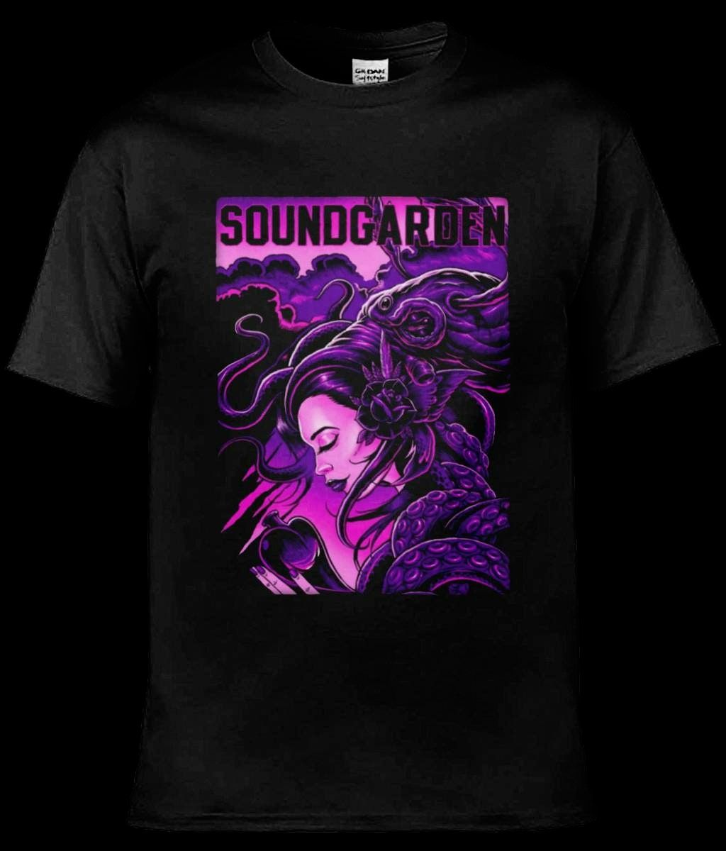 Soundgarden Black T-Shirt – Teepital – Everyday New Aesthetic Designs