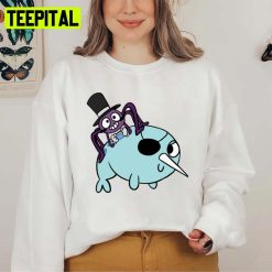 Spider In A Top Hat And Narwhal L Star Vs The Forces Of Evil Unisex Sweatshirt