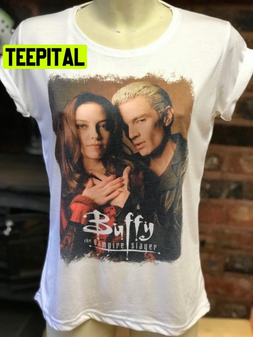 Spike And Drusilla Halloween Trending Unsiex T-Shirt