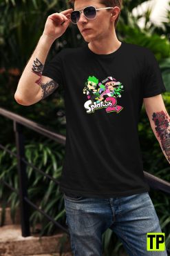 Splatoon 2 Inklings Black Unisex Shirt