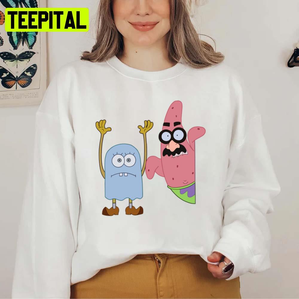 Spongebob And Patrick Halloween Graphic Unisex Sweatshirt