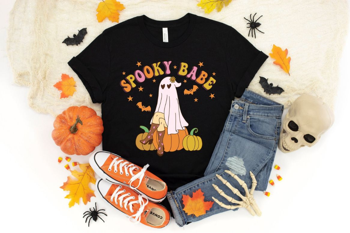 Spooky Babe Halloween Shirt