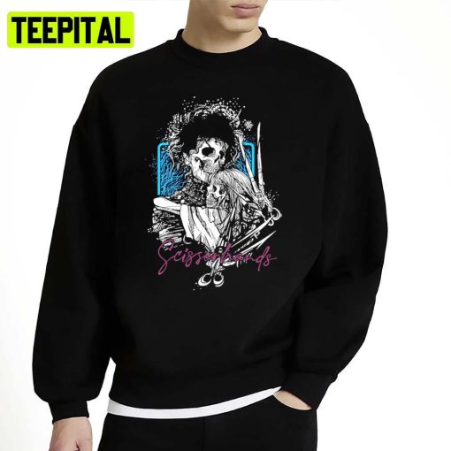 Spooky Hug Lil Monster Halloween Illustration Unisex Sweatshirt