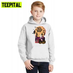 Spooky Season Trick Or Treat Halloween Illustration Hoodie