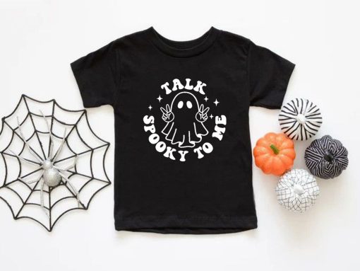 Spooky Vibes Kids Halloween Shirt