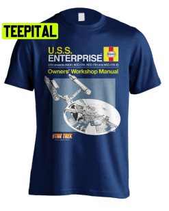 Star Trek Haynes Enterprise Manual Trending Unisex Shirt