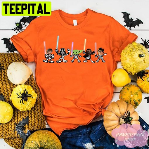 Star War Halloween Disney Skeleton Trending Unisex Shirt