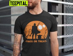 Star Wars Disney Halloween Mandalorian Trick Or Treat Trending Unisex Shirt