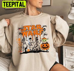 Star Wars Halloween Matching Trending Unisex Shirt