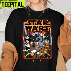 Star Wars Mickey Disney Characters Trending Unisex Shirt