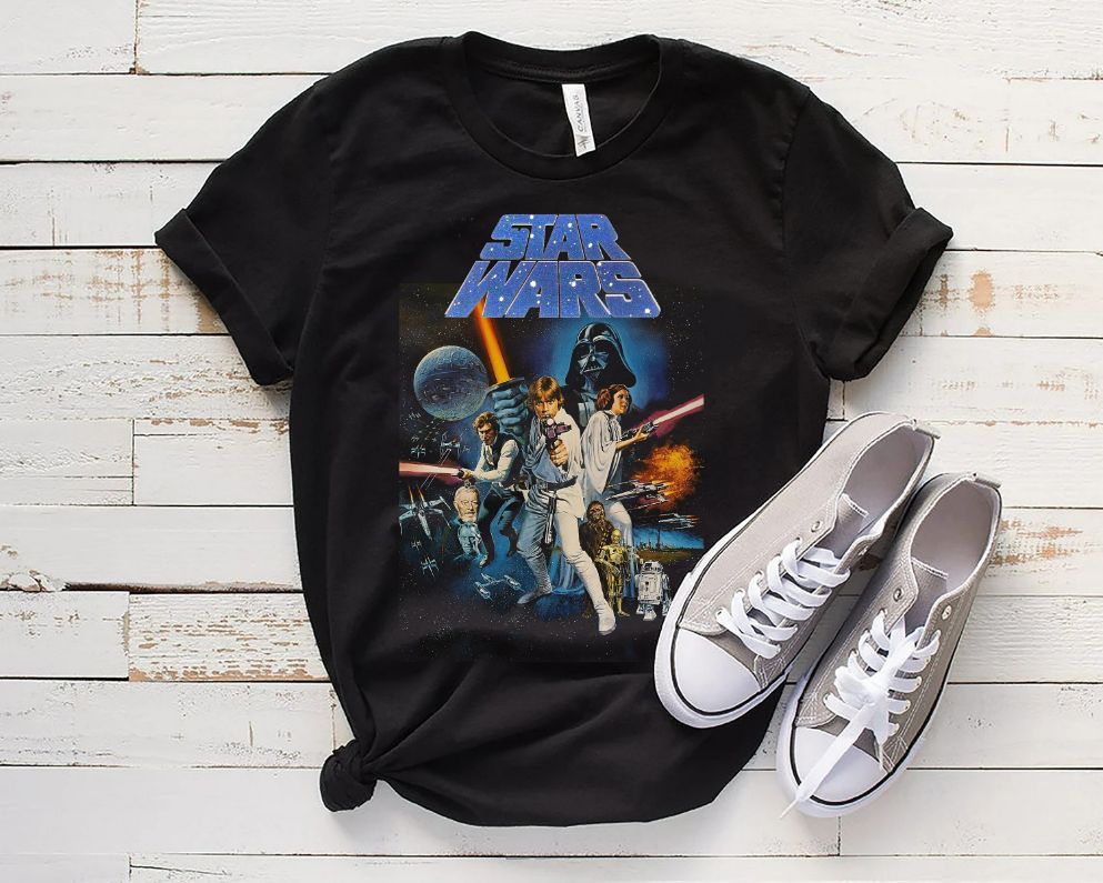 Star Wars Vintage Movie Poster Disney Shirt