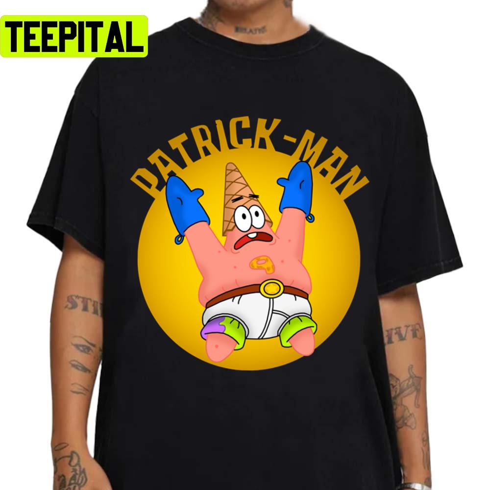 Starfish Superhero Spongebob Squarepants Unisex T-Shirt
