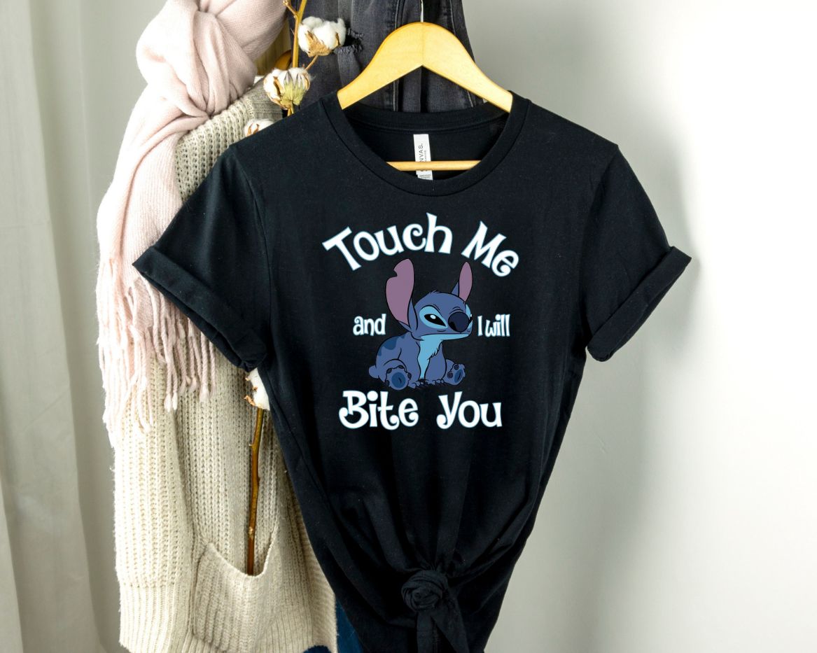 Stitch Touch Me And I Will Bite You Shirt
