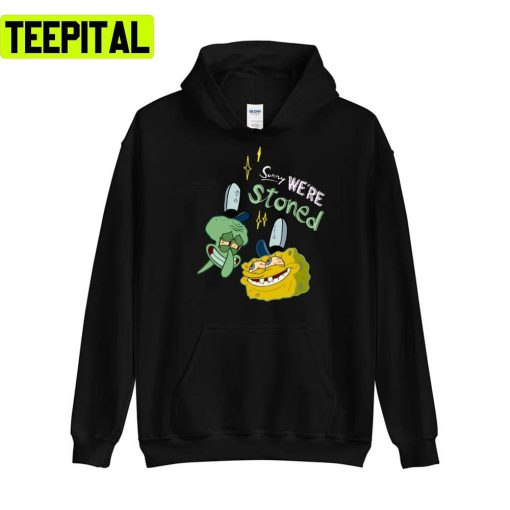 Stoned Premium Spongebob Squarepants Unisex T-Shirt