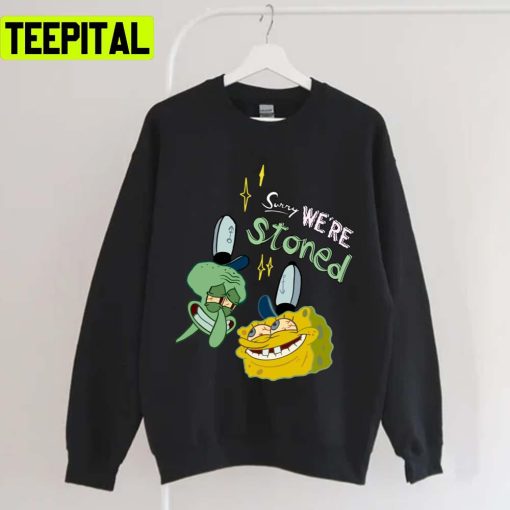 Stoned Premium Spongebob Squarepants Unisex T-Shirt