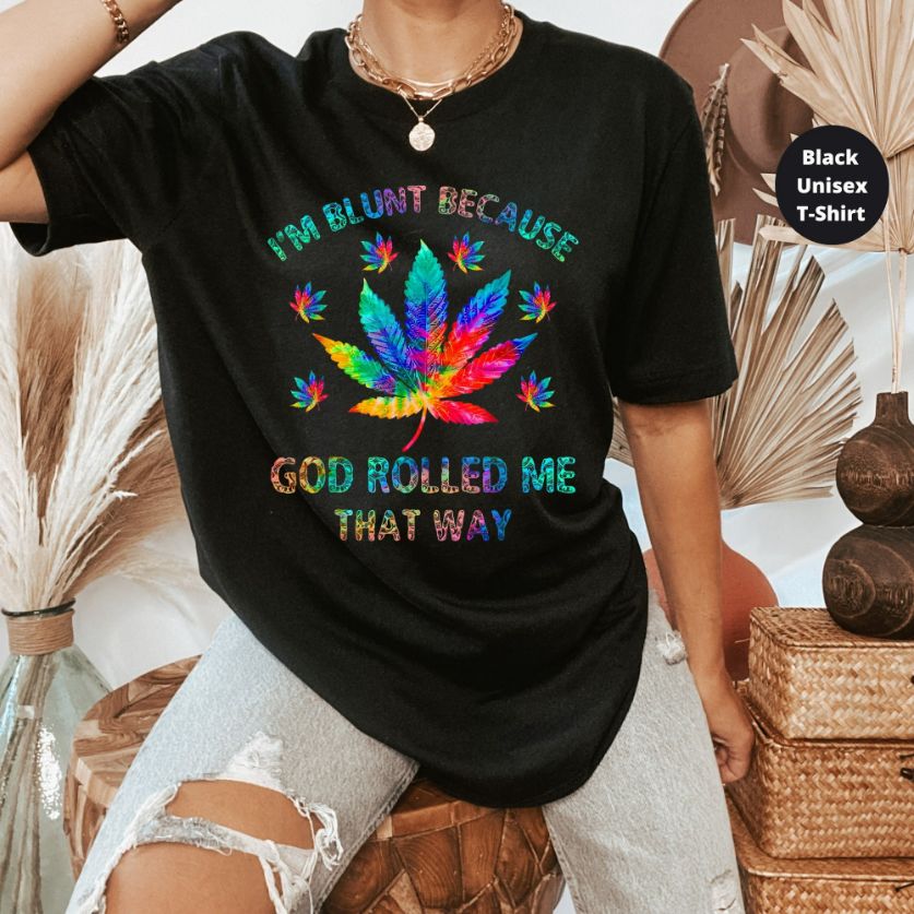 Stoner Hippie Clothes Weed Marijuana T-Shirt