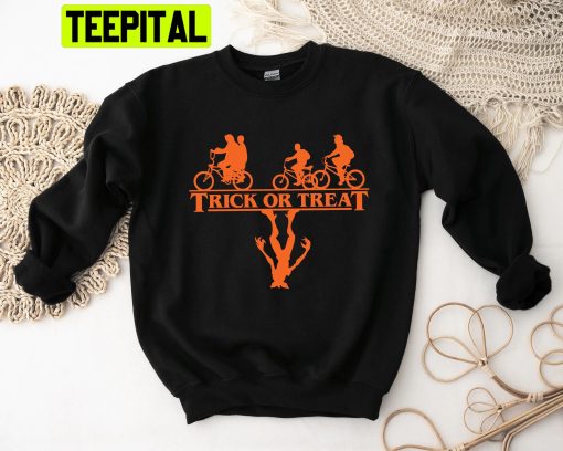 Stranger Things Trick Or Treat Trending Unisex Hoodie