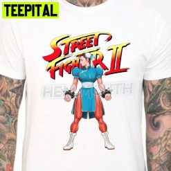 Street Fighter 2 Chun-Li Halloween Trending Unsiex T-Shirt