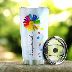 Sunflower Autism Stainless Steel Cup