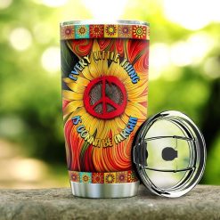 Sunflower Hippie Alright Stainless Steel Cup