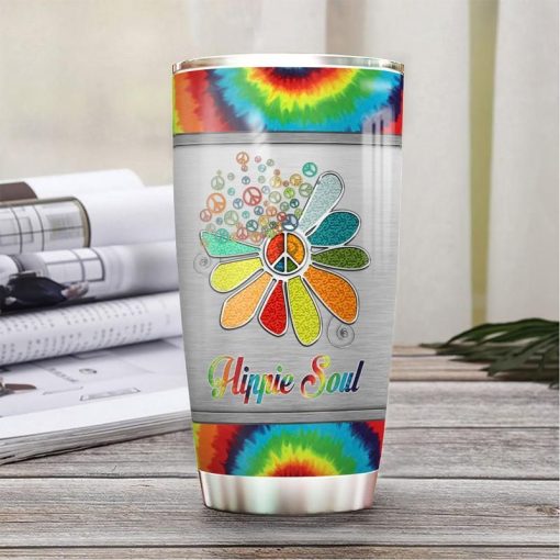 Sunflower Hippie Soul Stainless Steel Cup