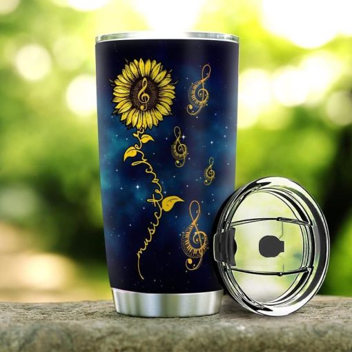 Sunflower Music Stainless Steel Cup