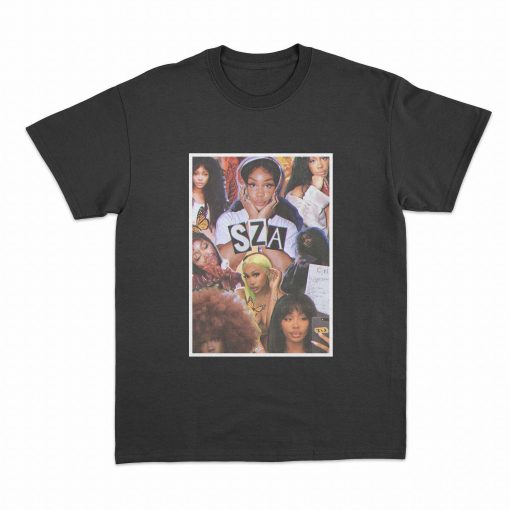 Sza Collage Retro Illustration Unisex T-Shirt