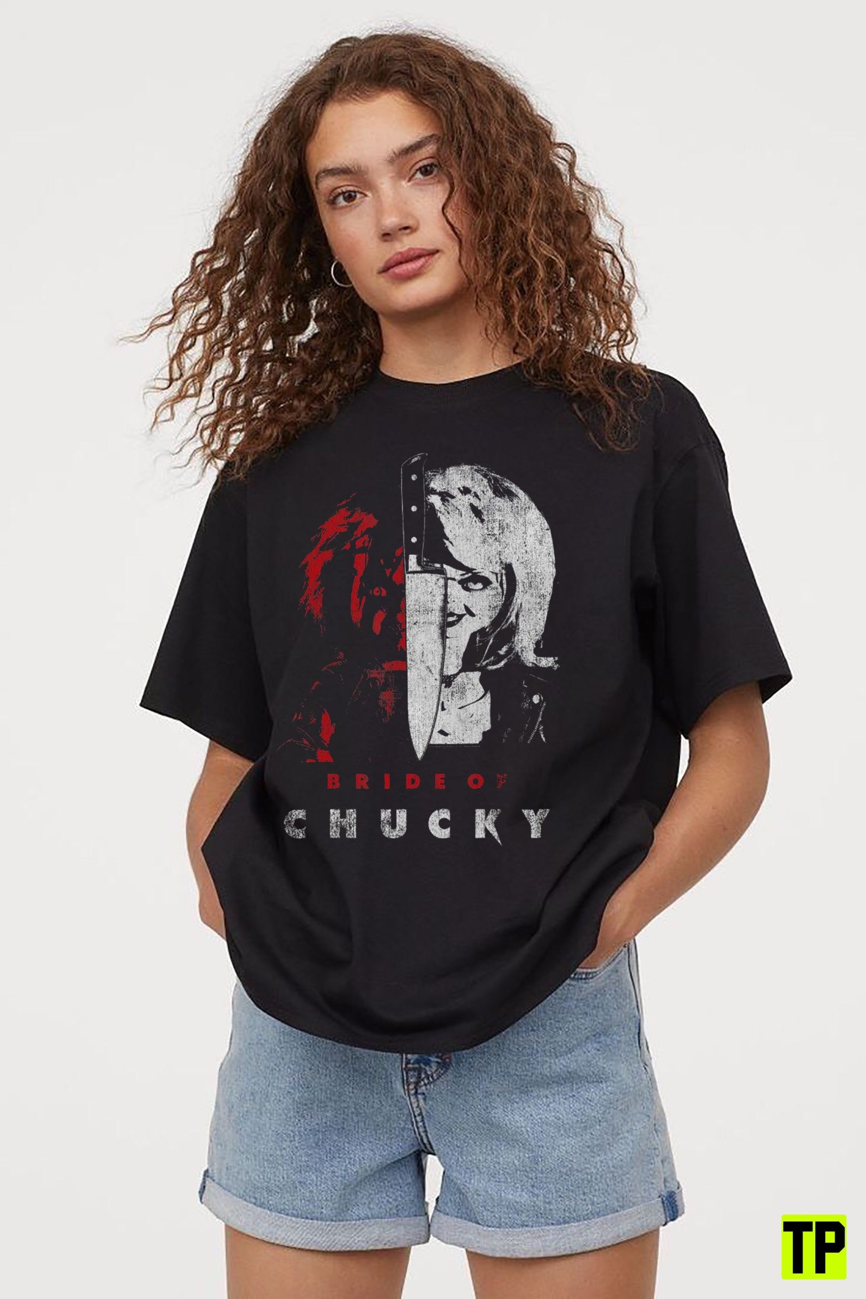 T Jennifer Tilly Charles Lee Ray Bride Of Chucky Unisex Shirt