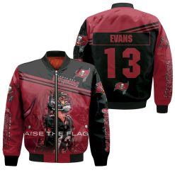 Tampa Bay Buccaneers Mike Evans Raise The Flag For Fan Bomber Jacket