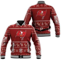 Tampa Bay Buccaneers Nfl Ugly Sweatshirt Christmas 3d Baseball Jacket