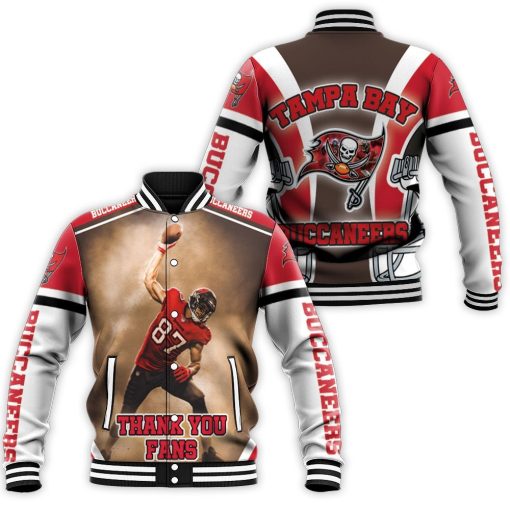 Tampa Bay Buccaneers Rob Gronkowski 87 For Fans Baseball Jacket