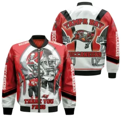 Tampa Bay Buccaneers Super Bowl Champions Thank You Fan Bomber Jacket